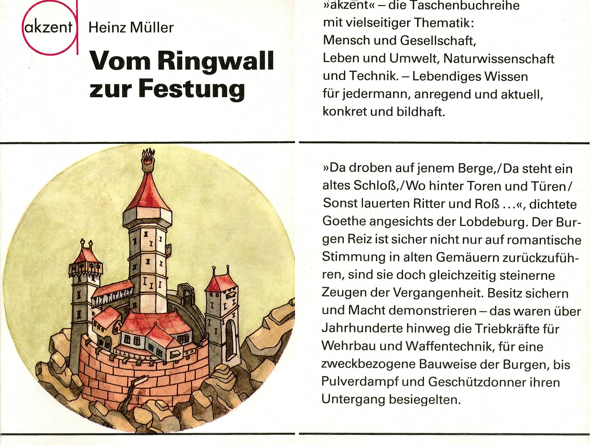Vom Ringwall zur Festung - Müller, Heinz